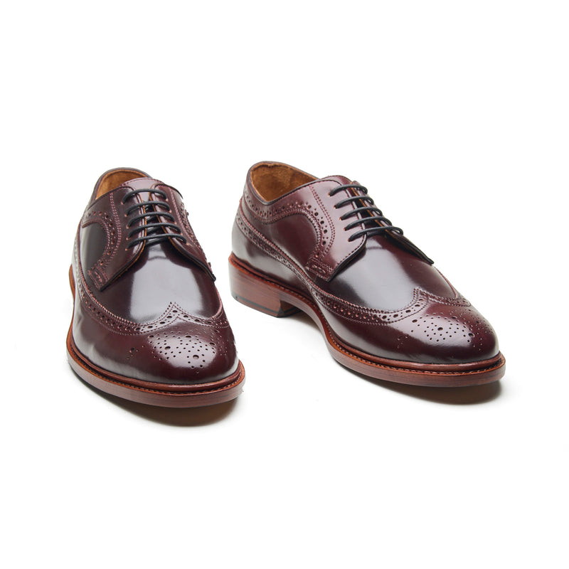 Barrister, Longwing Blucher - Shell Cordovan Color 8 | Cordovan Series