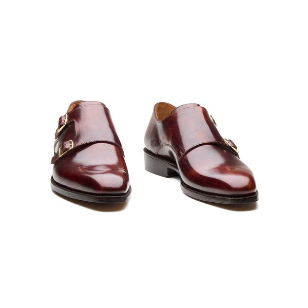 Velar-X, Double Monk Strap - Chestnut Museum Calf | New Age