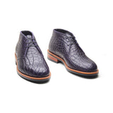 Kingston, Chukka Boot – Night Shade Shrunken Bison | BLKBRD 4.0