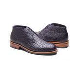 Kingston, Chukka Boot – Night Shade Shrunken Bison | BLKBRD 4.0