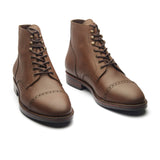 Luchador, Service Boot - Brown Pullup | Stitchdown Construction | Stout Boots