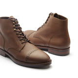Luchador, Service Boot - Brown Pullup | Stitchdown Construction | Stout Boots