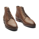 Rudiger, Service Boot - Cognac Pullup | Stitchdown Construction