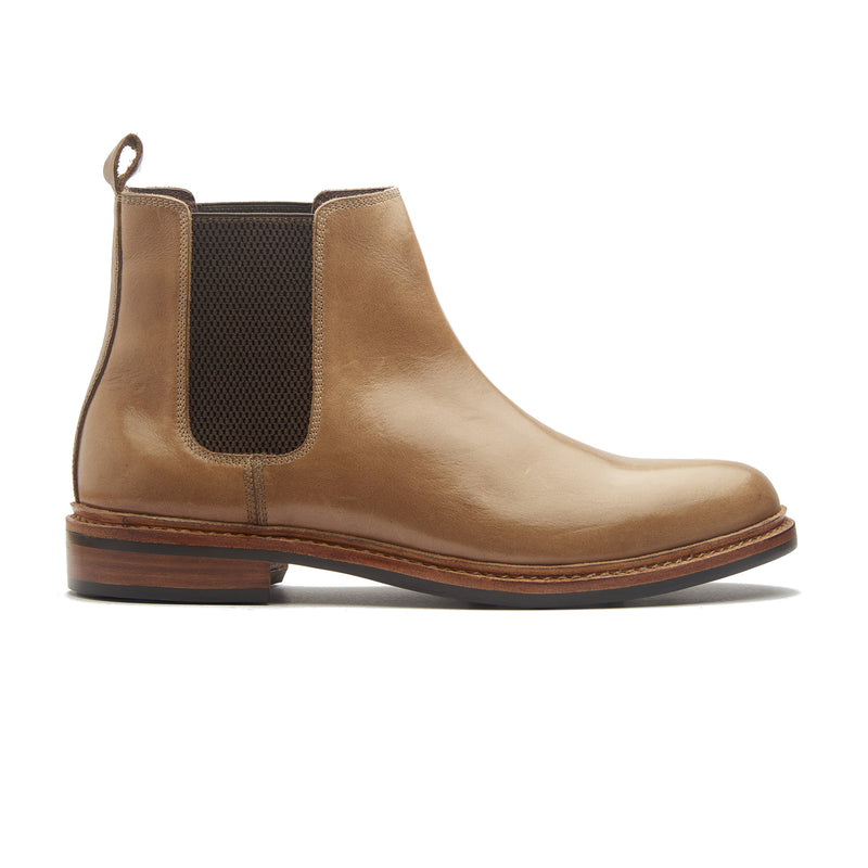 Harley, Chelsea Boot - Natural CXL | Hand Welted Boots 2.0