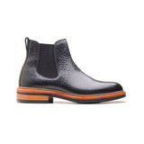 Tomahawk, Chelsea Boot – Black Shrunken Bison | BLKBRD 4.0