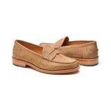 Niagara, Norwegian Split Toe Loafer - Tan Kudu Waxy | Goodyear Welted