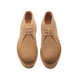 Kingston, Desert Boot - Beige Kudu Reverse Suede | BLKBRD4.0