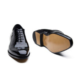 Romanoff, Whole-cut Oxford - Black Patent | Tuxedo Collection