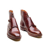 Knight, Double Monk Boot - Chestnut Museum Calf | Hand Welted New Age