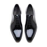 Romanoff, Whole-cut Oxford - Black Patent | Tuxedo Collection