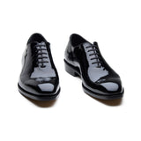 Romanoff, Whole-cut Oxford - Black Patent | Tuxedo Collection