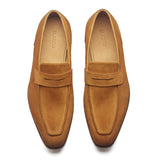 Rocco, Penny Loafer - Castorino Suede Mustard | Summer Classics