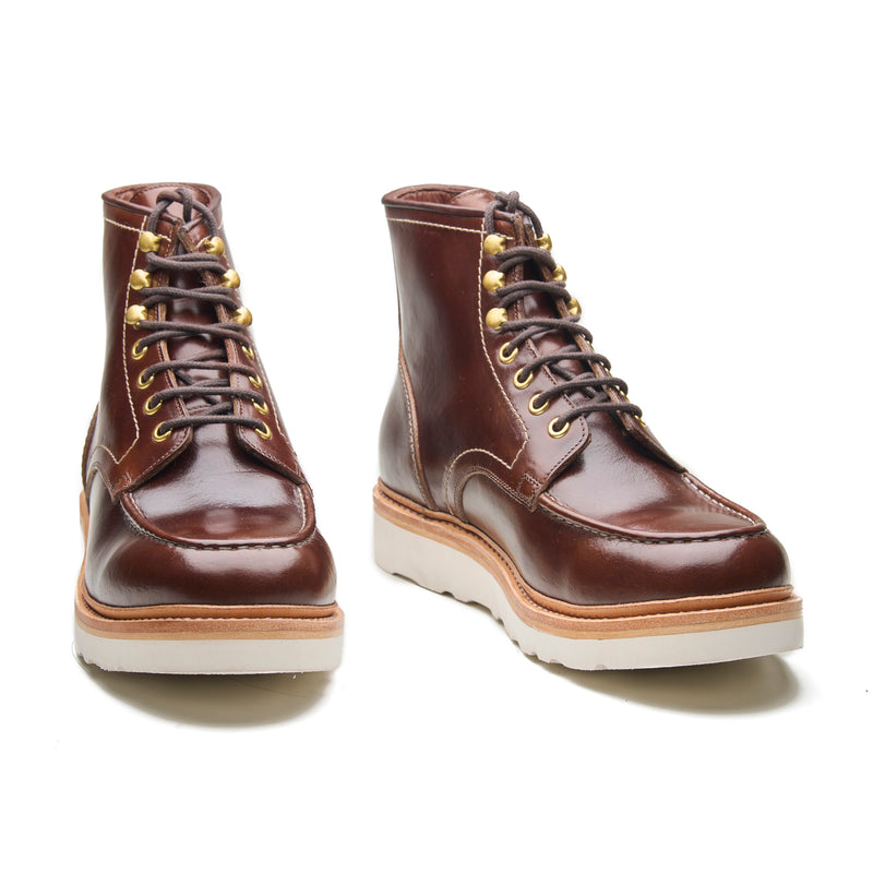 Dallas, Moctoe Boot - Brown Chromexcel | Hand Welted Boots 2.0