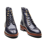 Fred, Norwegian Toe Boot - Navy Horserump | Boots 3.0