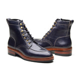 Fred, Norwegian Toe Boot - Navy Horserump | Boots 3.0