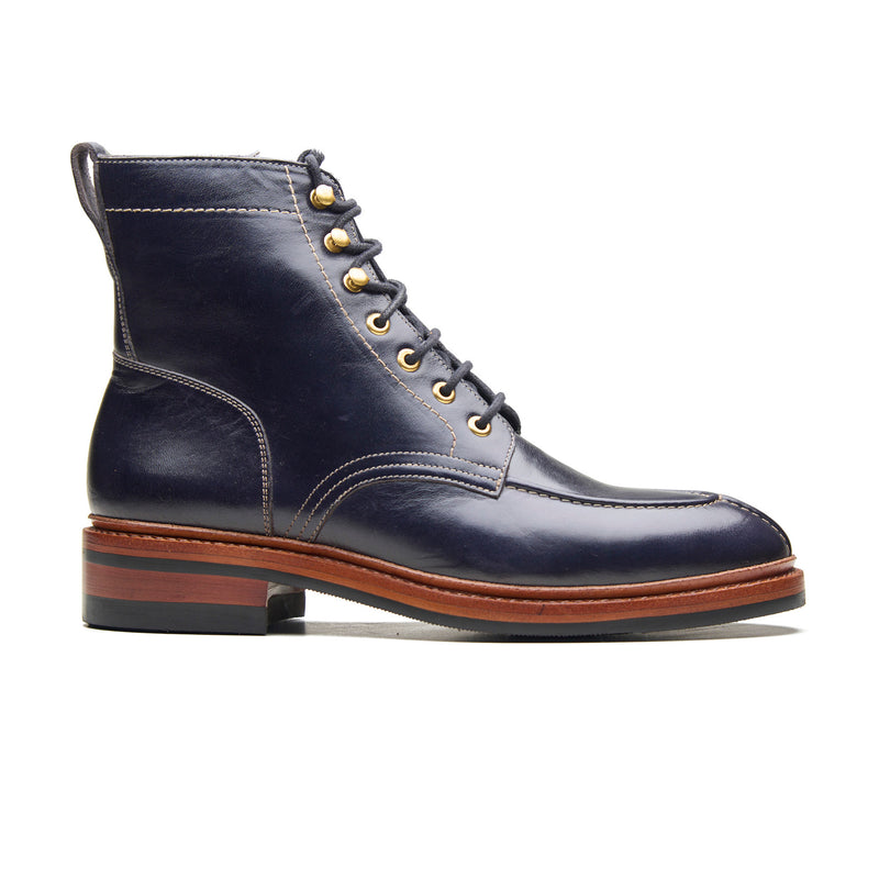 Fred, Norwegian Toe Boot - Navy Horserump | Boots 3.0