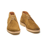 Kingston, Desert Boot - Caper Green Kudu Reverse Suede | BLKBRD4.0