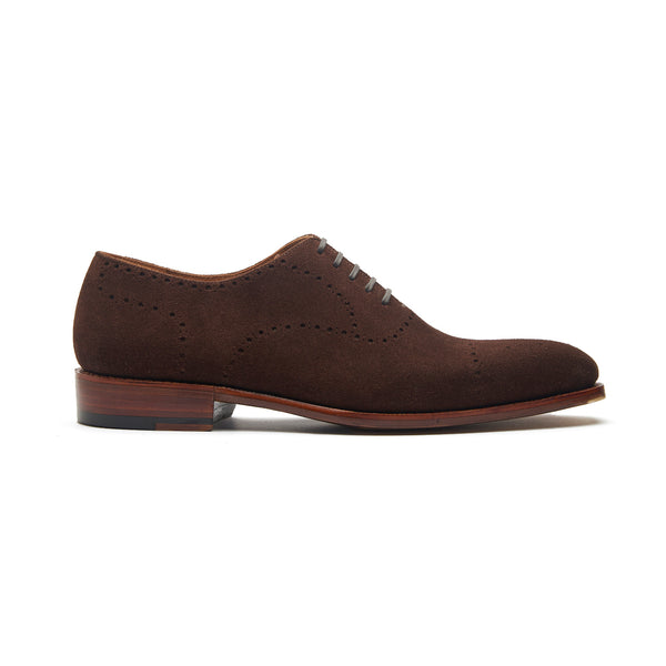 Constello-Z, True Seamless Whole-Cut Faux Brogue, Hand Welted - Castorino Pinna Maronne