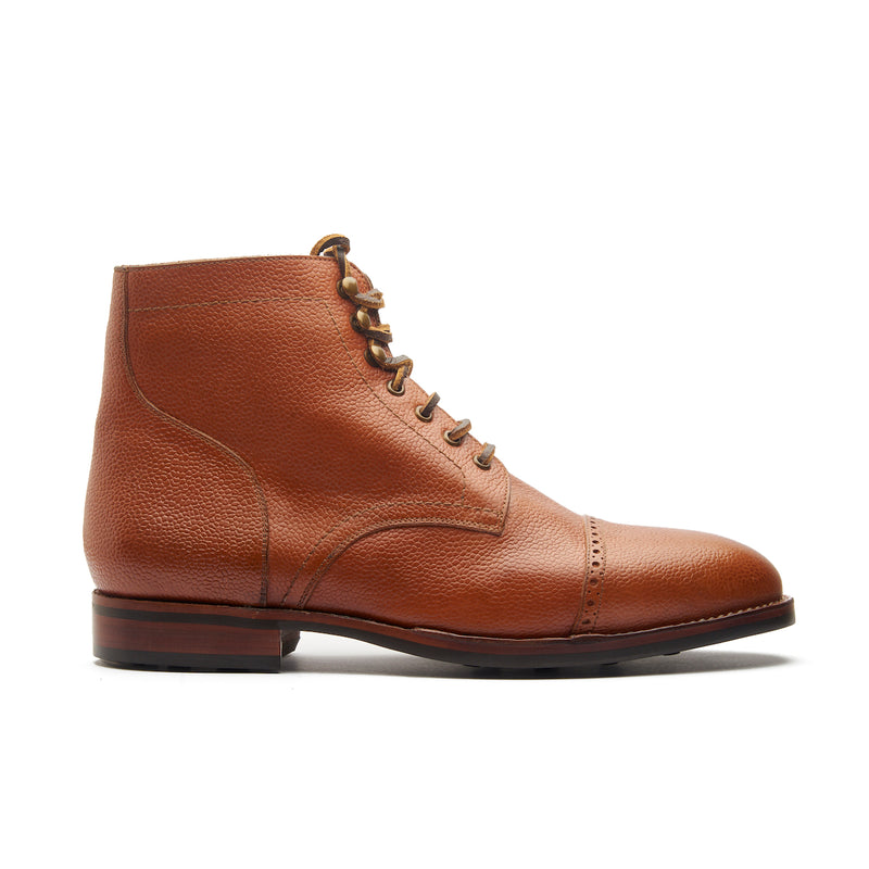 Luchador Service Boot Cognac Scotch Grain Service Boots