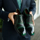 SYDNEY, CAP-TOE ADELAIDE OXFORD - Midnight Mamba | PATINA COLLECTION