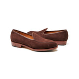 Jules, Belgian Loafer - French Brown Calf Suede | Summer Classis