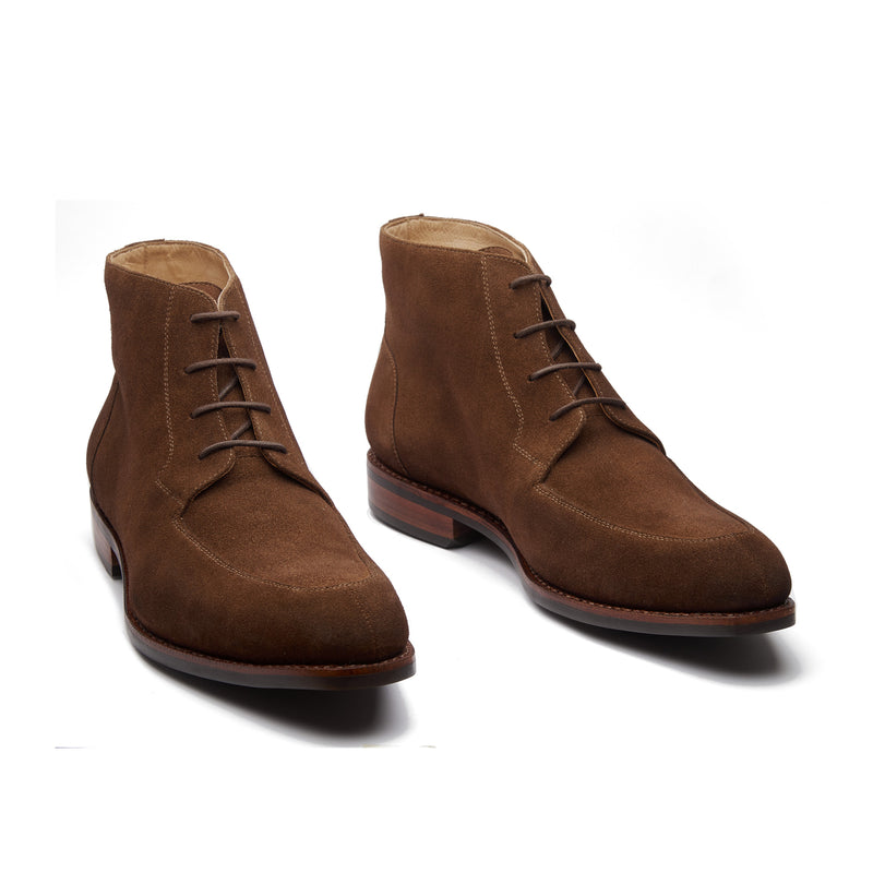 Earl, Chukka Boot - Snuff Repello Suede | Hand Welted Summer Classics