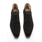 Earl, Chukka Boot - Black Repello Suede | Hand Welted Summer Classics