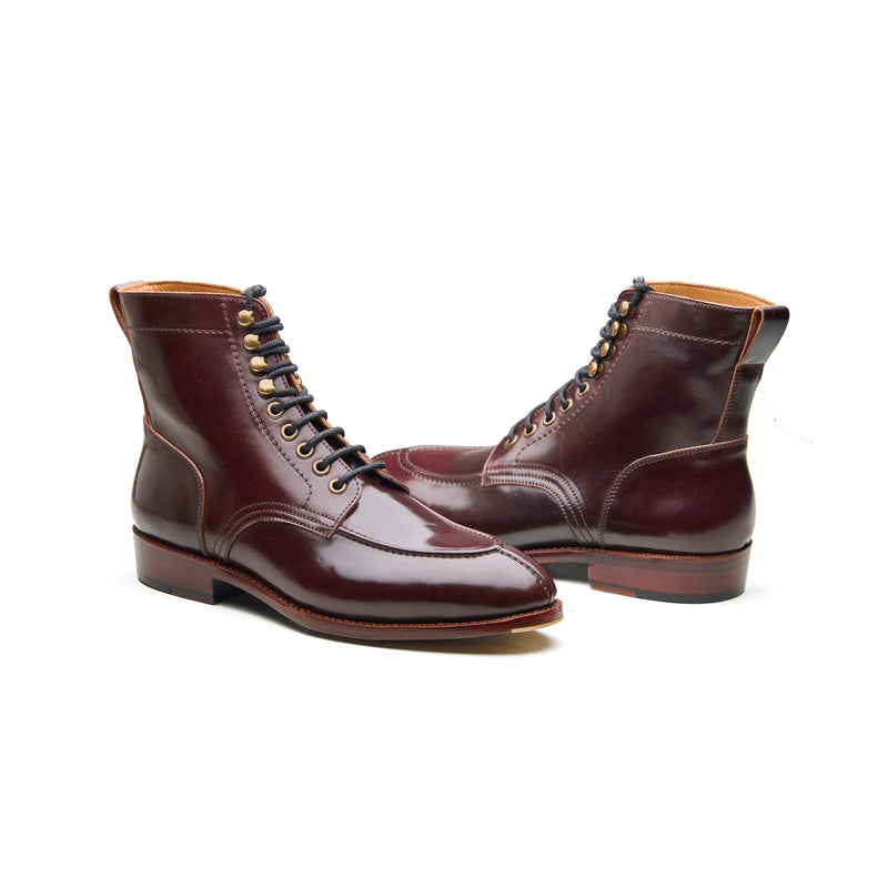 Fred, Norwegian Toe Boot - SHELL CORDOVAN COLOR#8 | CORDOVAN SERIES