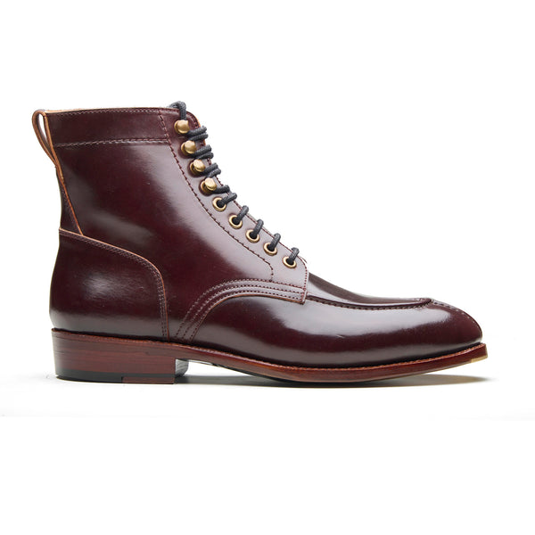 Fred, Norwegian Toe Boot - SHELL CORDOVAN COLOR#8 | CORDOVAN SERIES