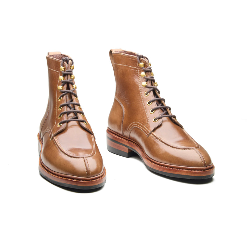Fred, Norwegian Toe Boot - Natural Chromexcel | Hand Welted Boots 2.0