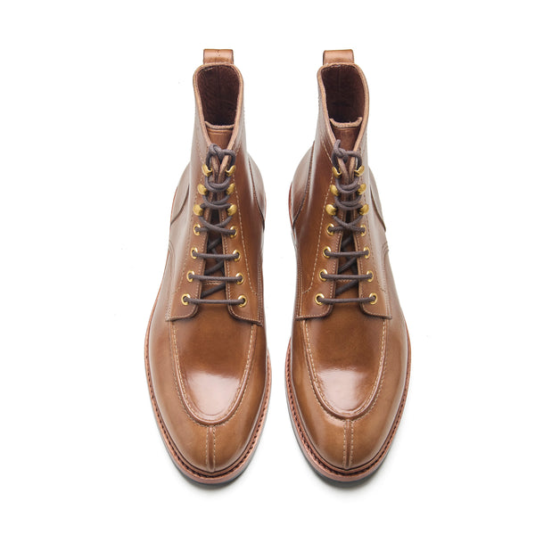 Fred, Norwegian Toe Boot - Natural Chromexcel | Hand Welted Boots 2.0