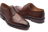 Ingrid, Split Toe Blucher Derby - Dark Cognac | Hand Welted Classics Collection