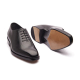 Constance-Z, True Seamless Whole-Cut Oxford, Hand Welted - Aniline Calf Noir