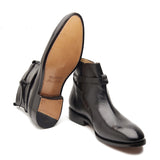 Umaid, Jodhpuri Boot - Black | Hand Welted | Classics Collection