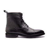 Fulbert, Captoe Derby Boot - Black | The Classics - BLKBRD SHOEMAKER