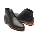 Fenrir, Chukka Boot - Black Pull-up | Storm Welt Construction | Hand Welted Stout Boots