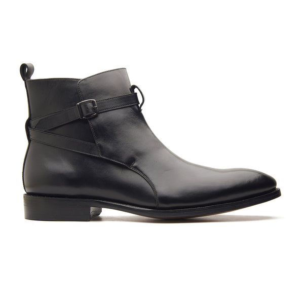 Umaid, Jodhpuri Boot - Black | Hand Welted | Classics Collection