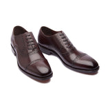 Piero, Cap-toe Oxford - Brown | The Classics - BLKBRD SHOEMAKER