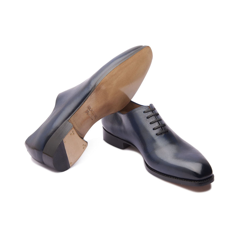 Romanoff, Whole-cut Oxford - Afterdark Blue | Patina Collection - BLKBRD SHOEMAKER