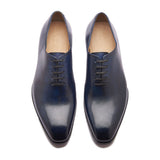 Romanoff, Whole-cut Oxford - Afterdark Blue | Patina Collection - BLKBRD SHOEMAKER