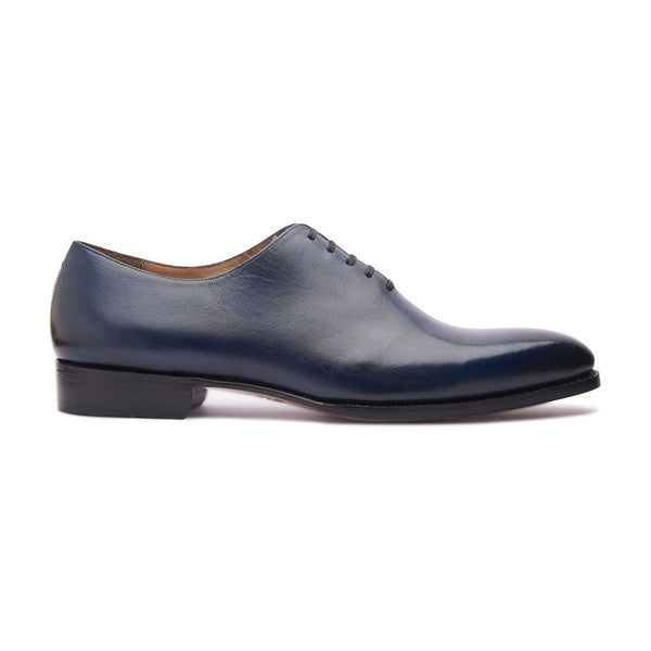 Romanoff, Whole-cut Oxford - Afterdark Blue | Patina Collection - BLKBRD SHOEMAKER