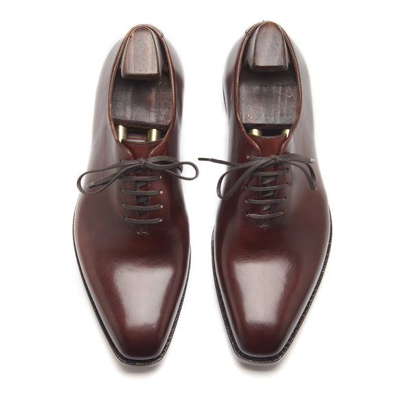 Romanoff, Whole-cut Oxford - Cocoa Brown | Hand-welted | Classics Collection