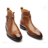 Umaid, Jodhpuri Boot - Tan | Hand Welted | Classics Collection