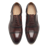 Marcus, Quarter Brogue - Brown | Hand Welted | Patina Collection