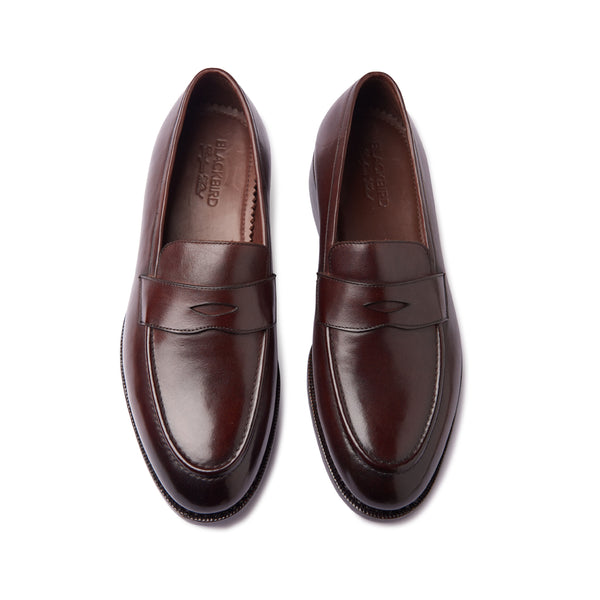 Aurus, Penny Loafer - Brown | The Classics - BLKBRD SHOEMAKER