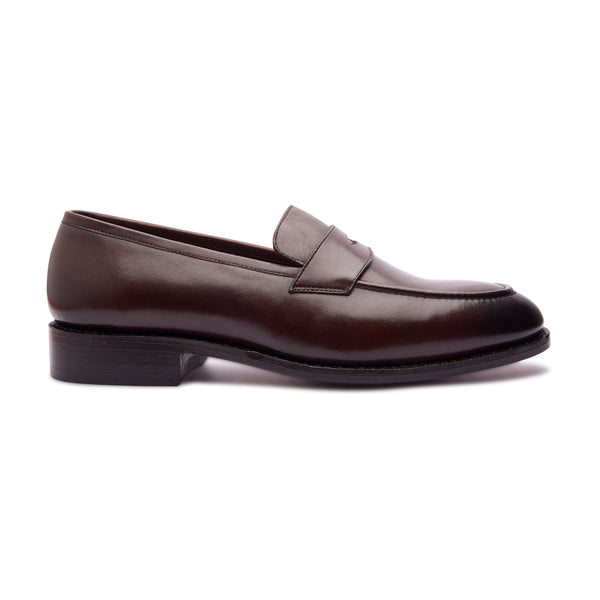 Aurus, Penny Loafer - Brown | The Classics - BLKBRD SHOEMAKER