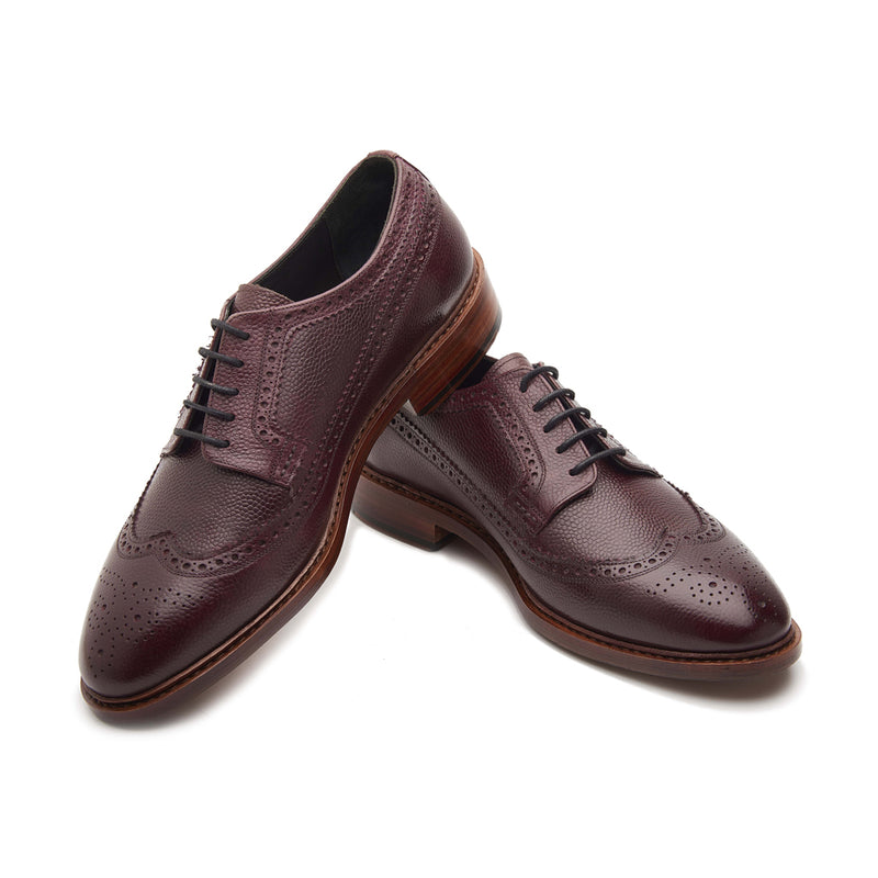 Raife, Longwing Blucher - Bordeaux Scotch Grain | Contemporary Classics