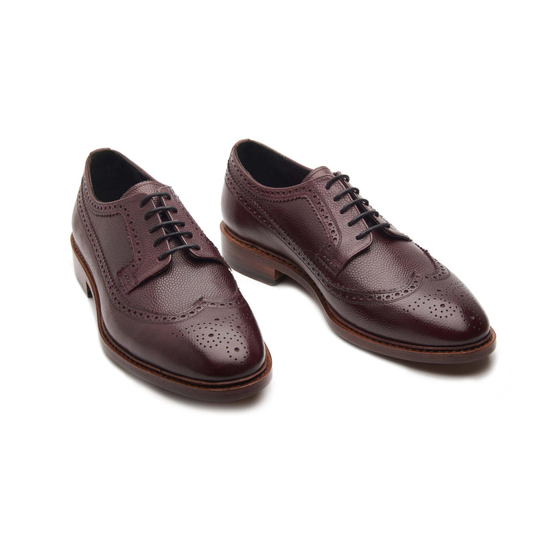 Raife, Longwing Blucher - Bordeaux Scotch Grain | Contemporary Classics
