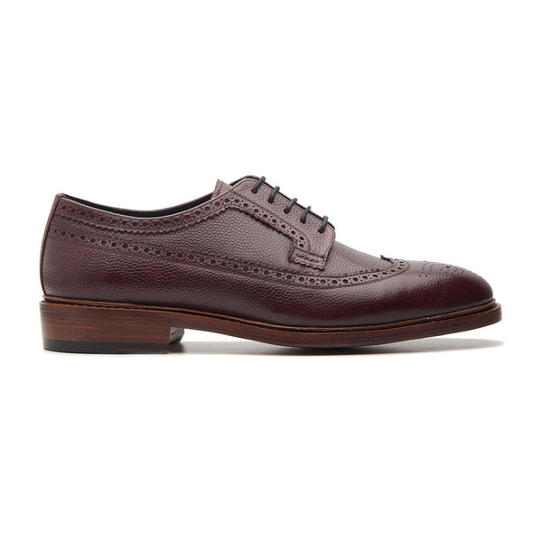 Raife, Longwing Blucher - Bordeaux Scotch Grain | Contemporary Classics