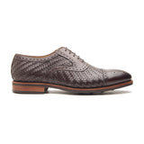 Schulz, Woven Leather Oxford - Brown | Hand Welted | Classics Collection